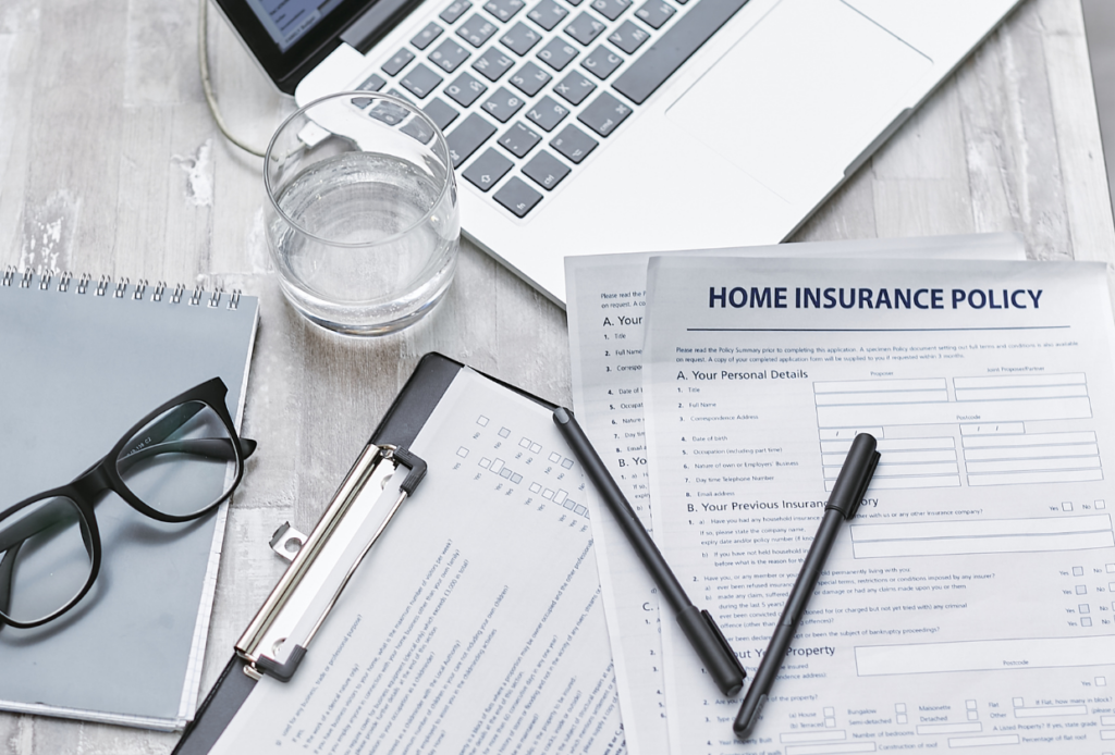 Home insurance paperwork with the question Is it legal to have two home insurance policies